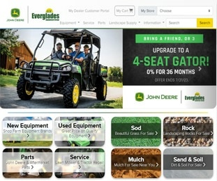 Everglades Farm Equipment Website